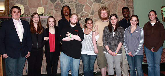 Students who were nominated for Student Employee of the Year