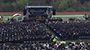 crowd at commencement ceremonies on Sunday, May 14