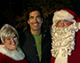 Melissa Nickerson, “The Great Christmas Light Fight” co-host Carter Oosterhouse, and Jon Nickerson