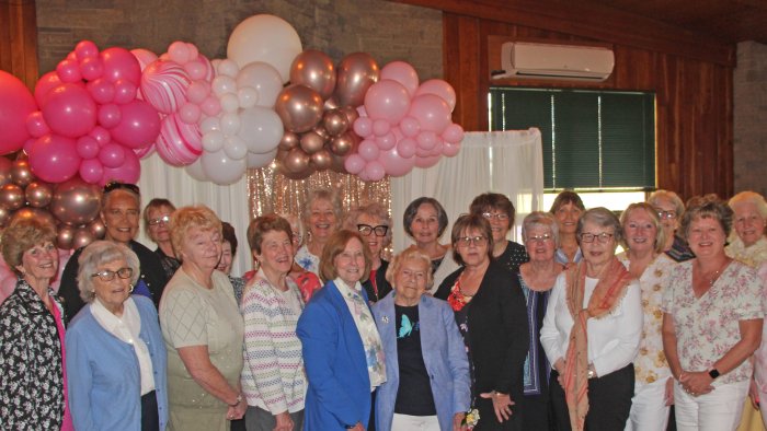 College and Alfred community members gathered to celebrate Mary Huntington's 100th Birthday