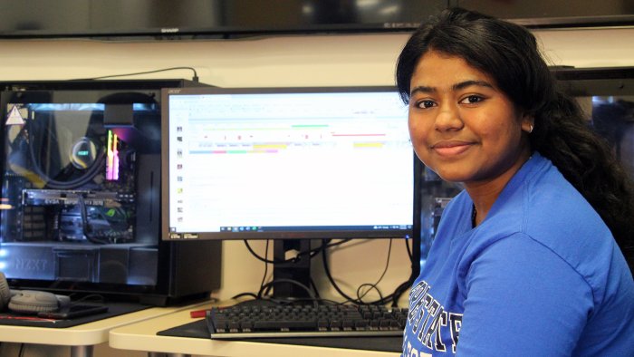 Soumya came a long way to Alfred State and all of her experiences have added up and developed her career path.