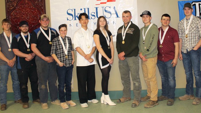 Winners of the 2024 SkillsUSA competition