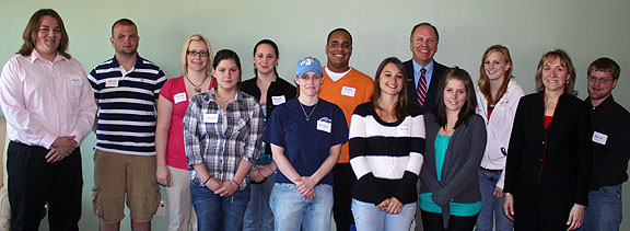 Students nominated as Student Employee of the Year