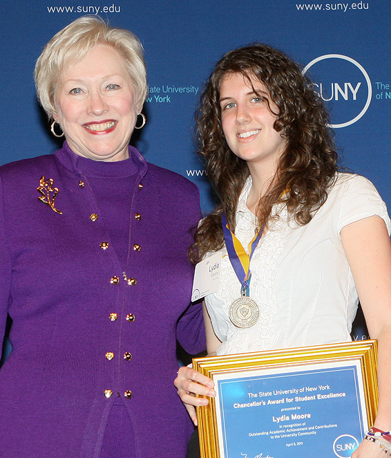 Dr. Nancy L. Zimpher &amp; Lydia Moore