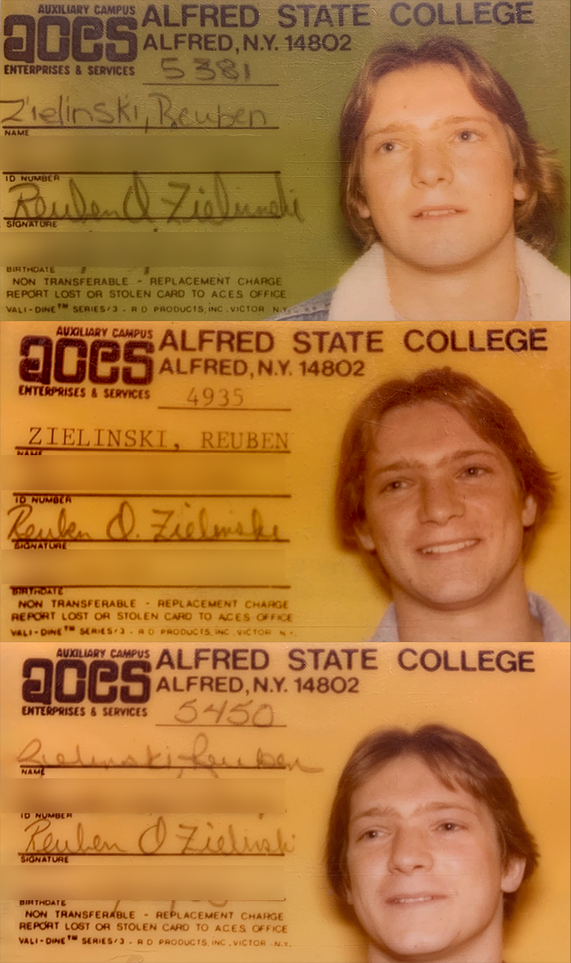 Reuben Zielinski's School ID