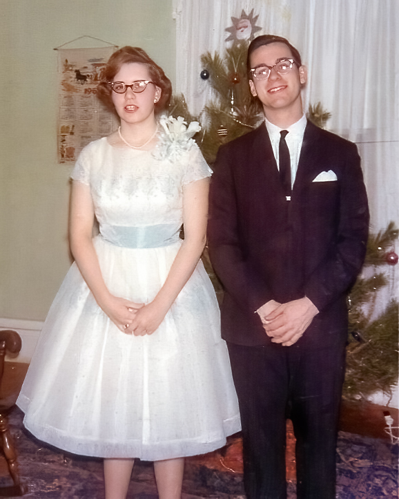Photo of Ruth and Edson Bellis, 1964