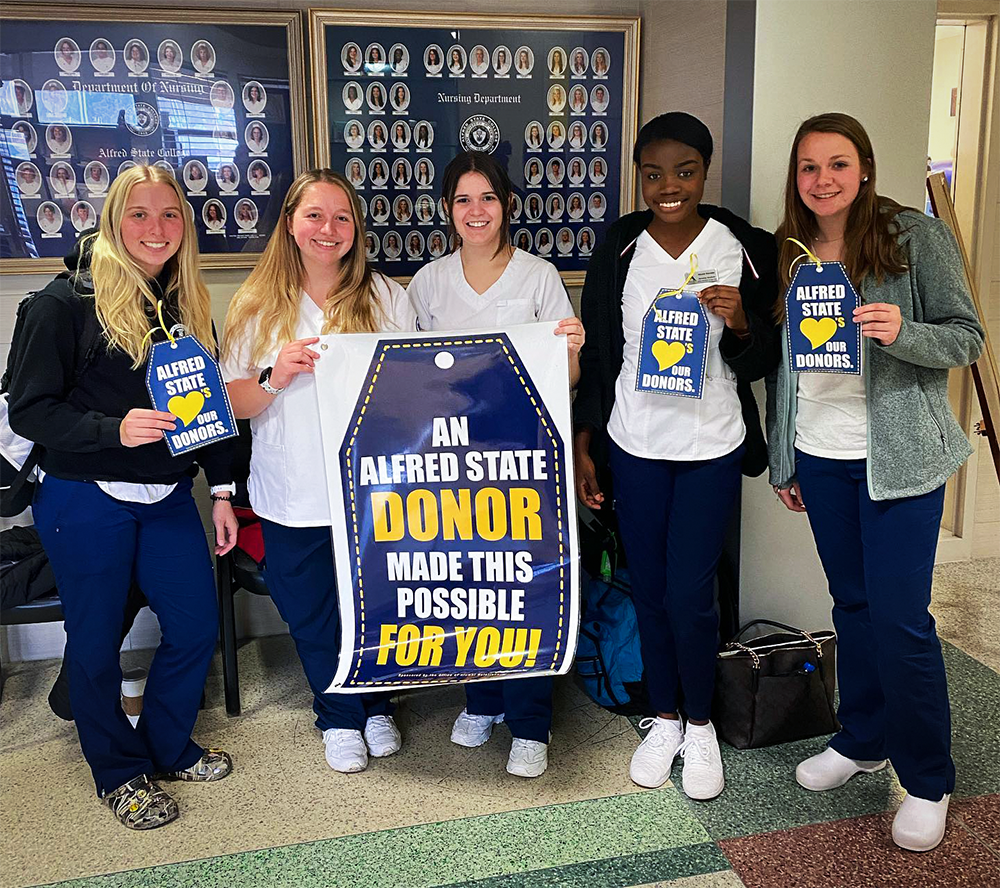Alfred State College Nursing Students