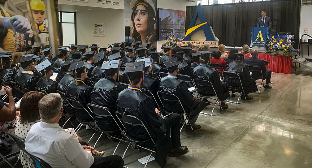 Graduates at the 2022 Commencement Ceremony