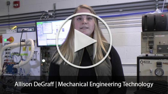 Allison DeGraff | Mechanical Engineering Technology Video