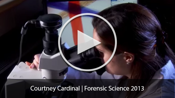 Courtney Cardinal | Forensic Science 2013 Video