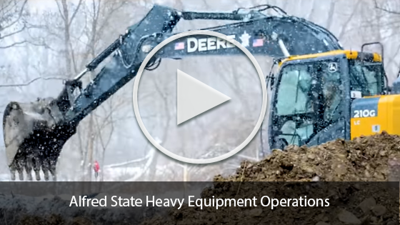 Alfred State Heavy Equipment Operations Video