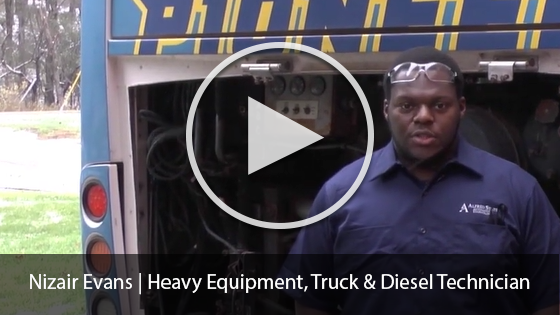 Nizair Evans | Heavy Equipment, Truck & Diesel Technician Video