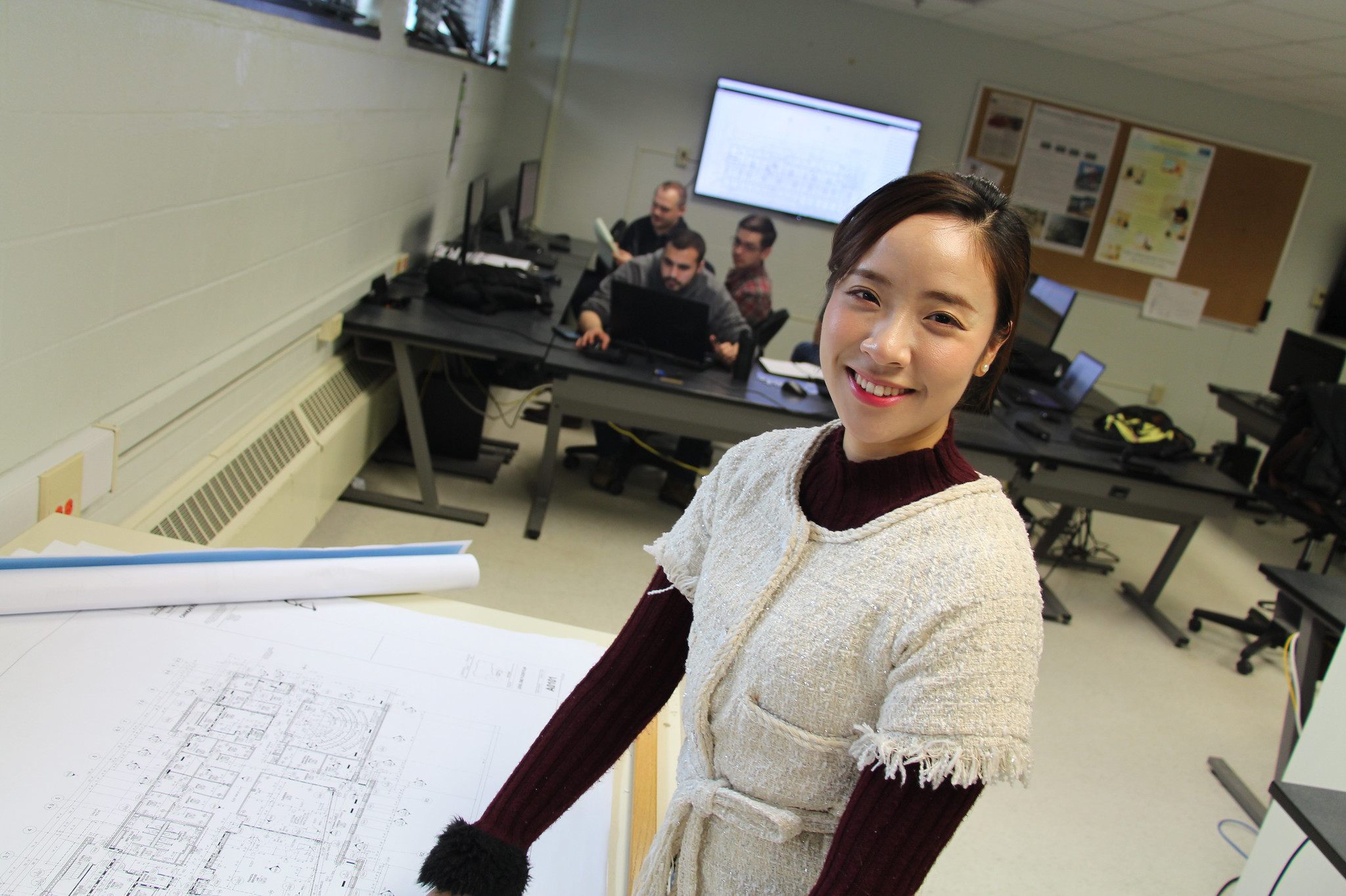 Photo of a Construction Supervision student