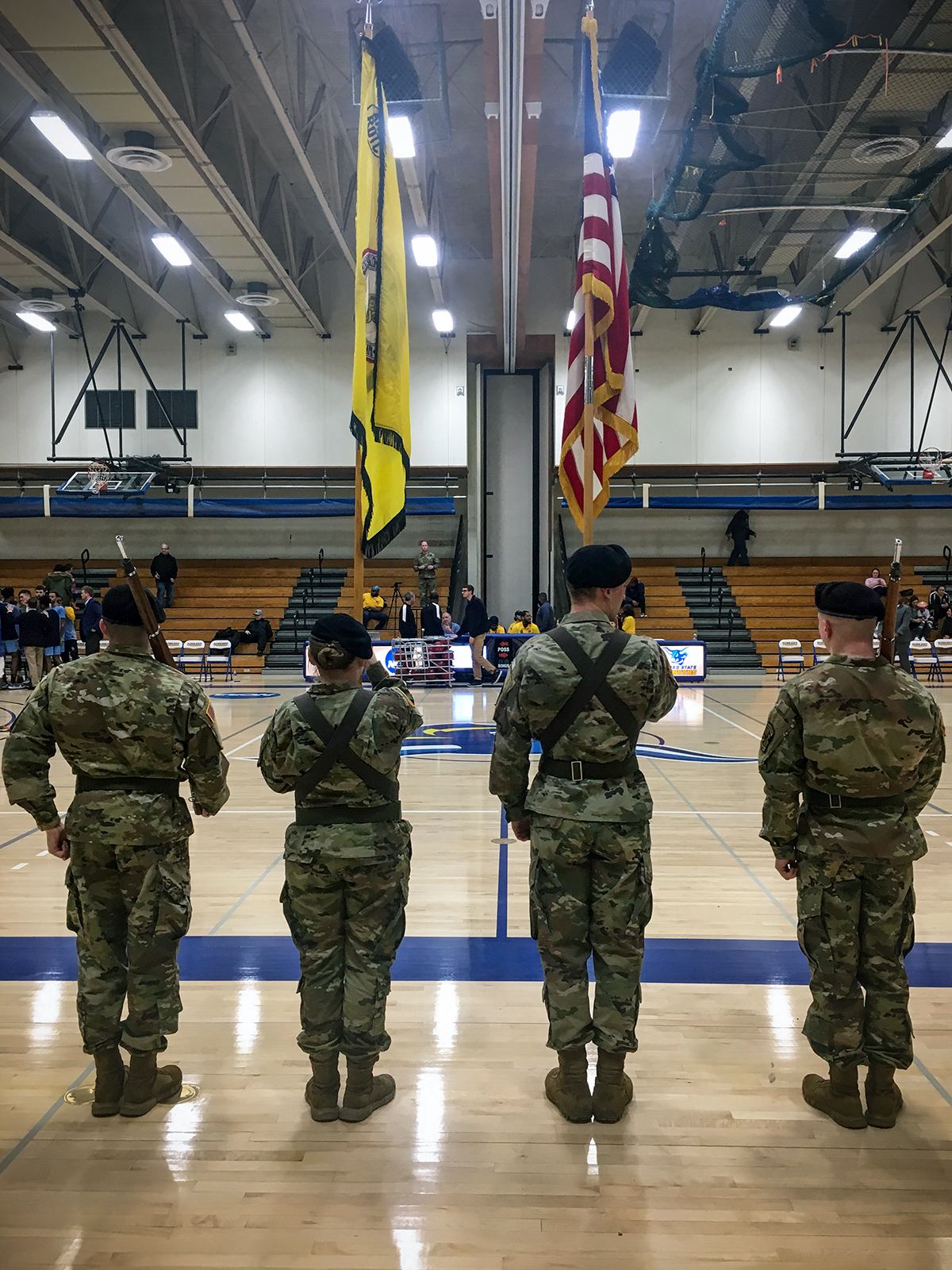 Alfred State. Color Guard