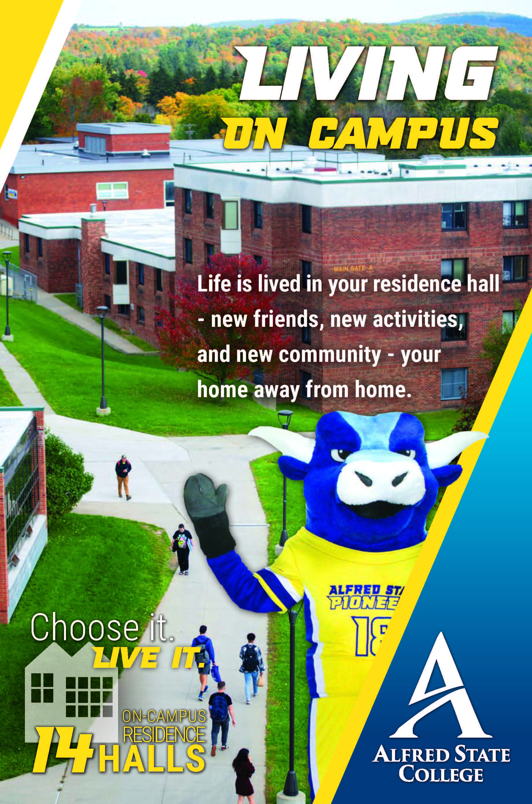 Living on Campus Brochure