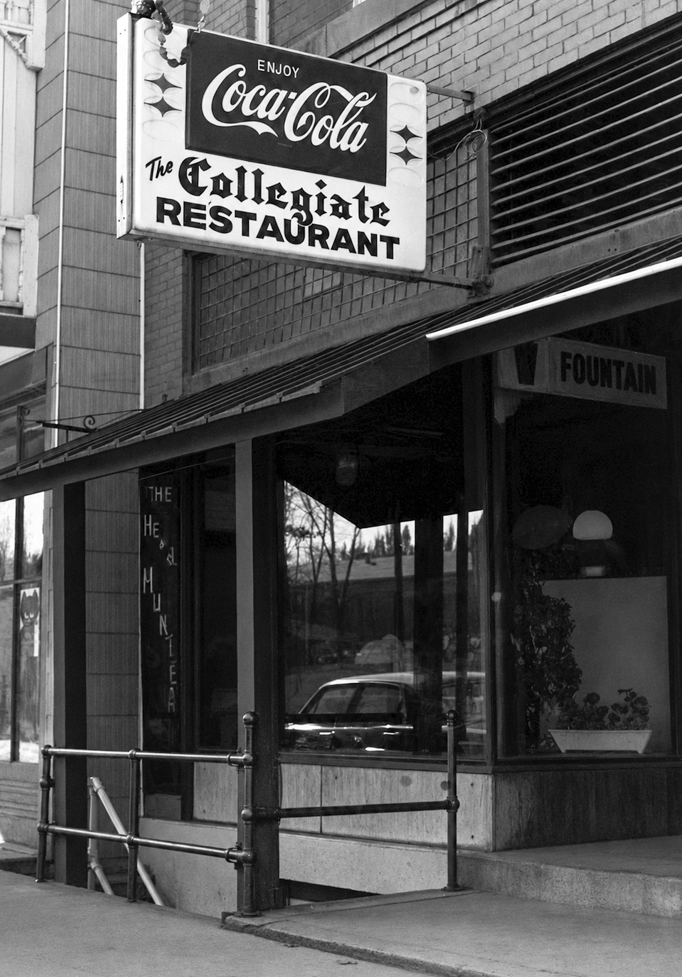 A photo of The Collegiate in alfred, New York during the 1960s.