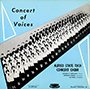 cover of an album produced in the 1950s by the Alfred State Concert Choir