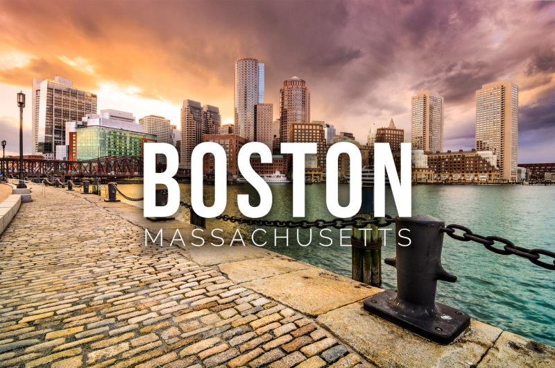 Boston Massachusetts water scene