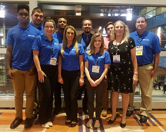 students who attended the Financial Planning Association’s Annual Conference 