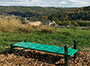  sit-up bar/bench fitness station located along Alfred State’s Pioneer Trail system