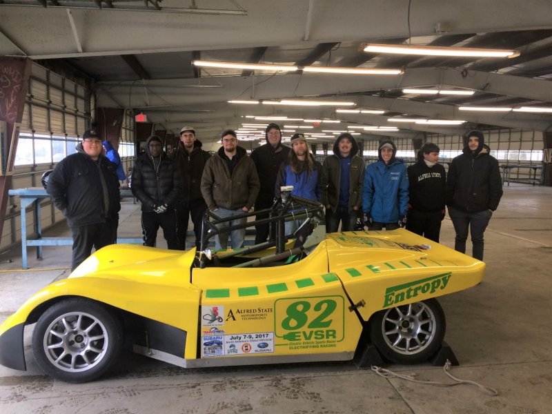 Auto Trades students at Green Grand Prix