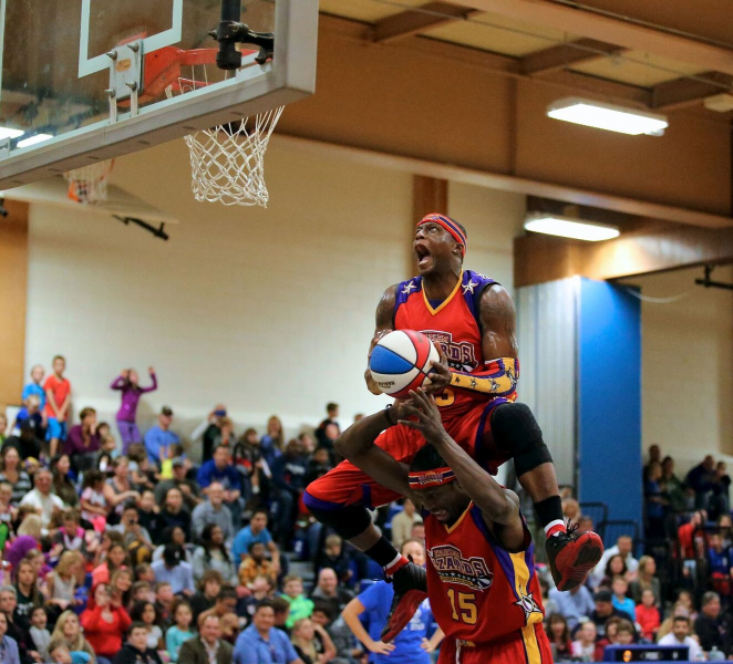 Harlem Wizards players