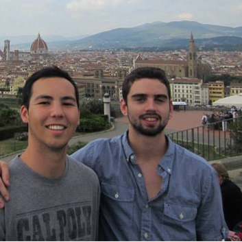 Students in Italy