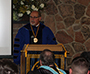 Alfred State President Dr. Skip Sullivan speaks during a Phi Kappa Phi honor society induction ceremony 