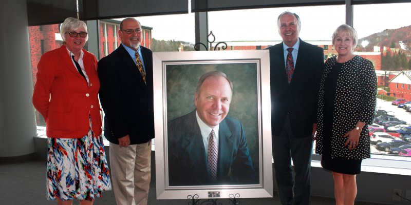 President Anderson portrait unveiling.