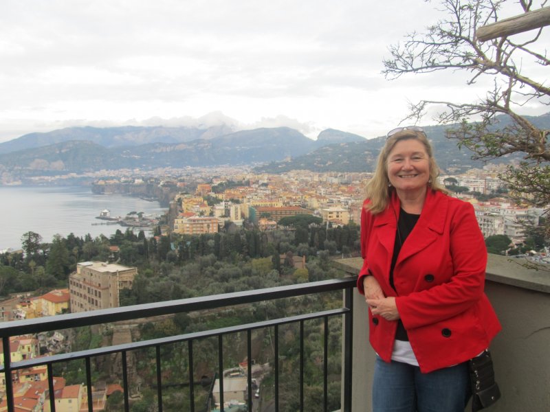 Dianne Clark, associate professor of Business/co-coordinator for Sant'Anna internships