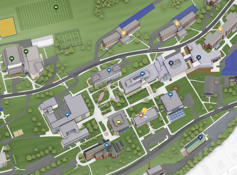 alfred university campus map Maps Alfred State alfred university campus map