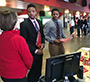 A total of 22 sport management students were able to meet with more than 20 sports teams and organizations earlier this month at the Binghamton Senators Sports Marketing Career Fair.