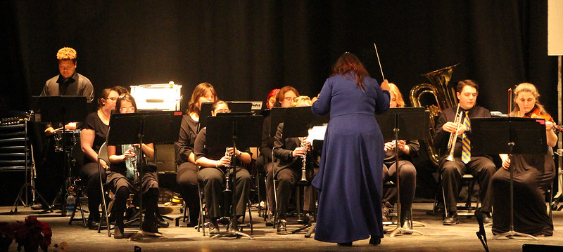 Alfred State Instrumental music performs