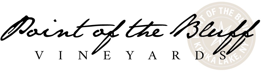 Point of the Bluff Vineyards logo