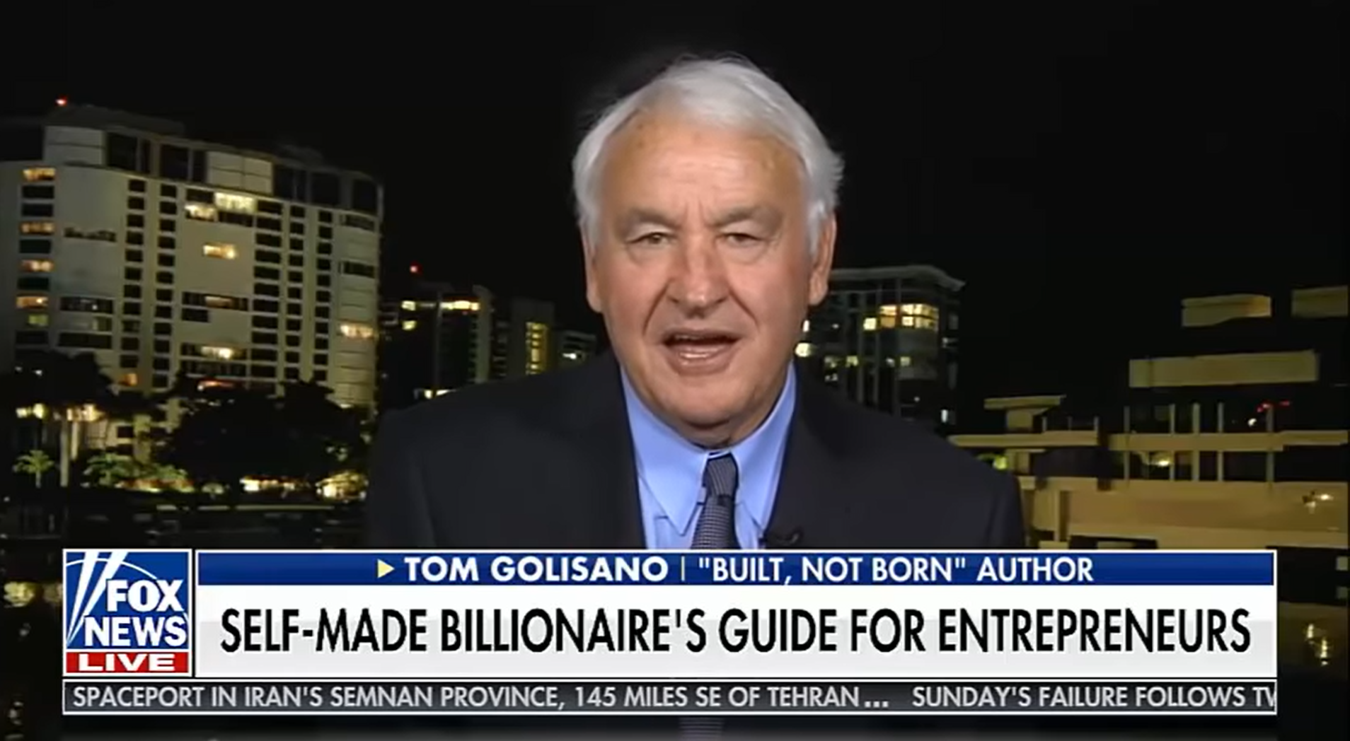 Tom Golisano interviewed on Fox news self-made billionaire's guide for entrepreneurs 