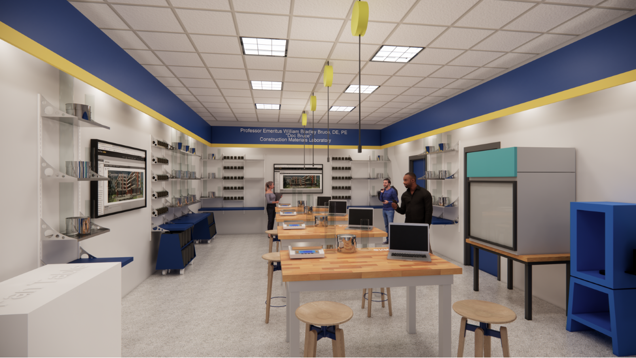 Doc Bruce Construction Materials Lab Rendering III