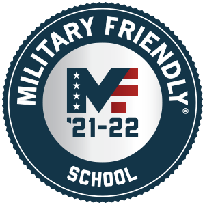 2021-2022 Military Friendly® School designation logo