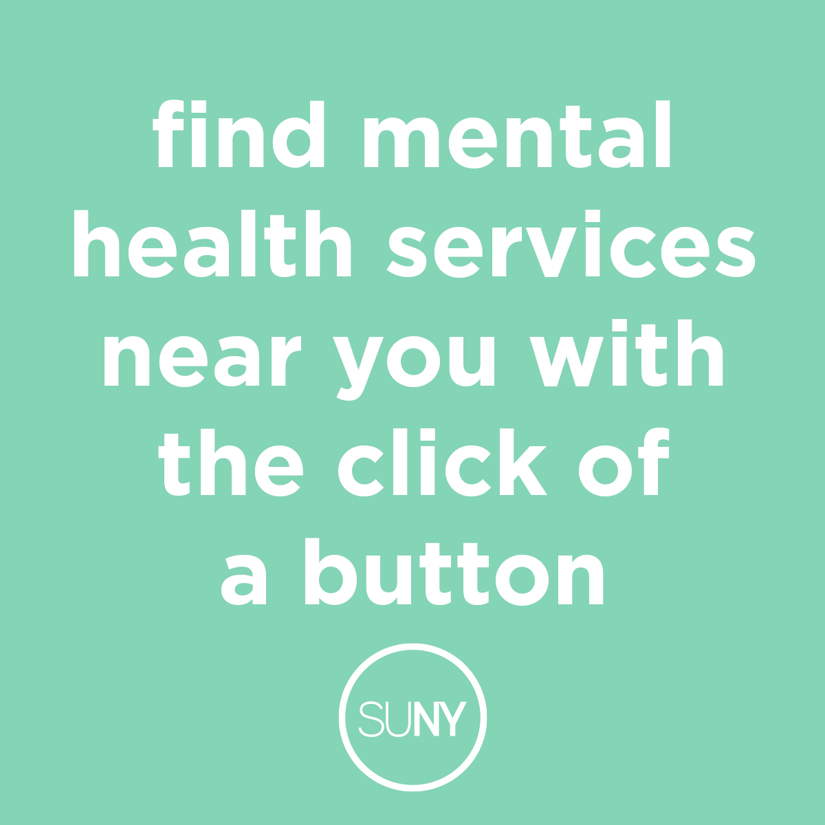SUNY's New Mental Health Repository