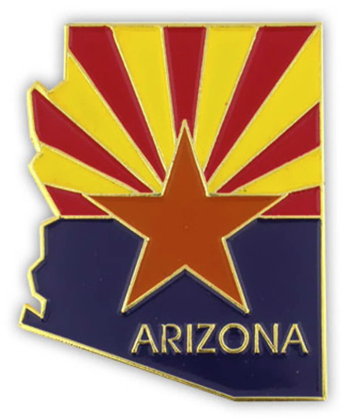 outline of the state of Arizona