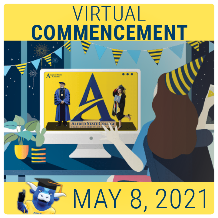 Virtual Commencement Graphic