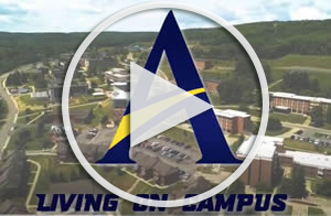 Living on campus video, link to YouTube