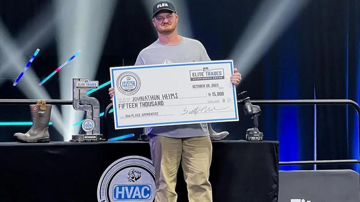 Alfred State Alum places second in national HVAC competition