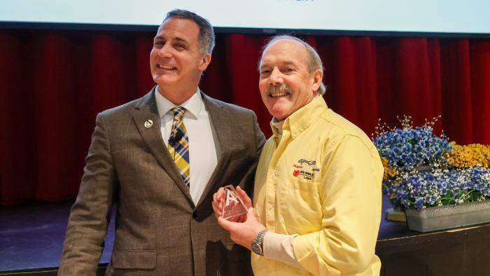 Mike Ronan wins new award.