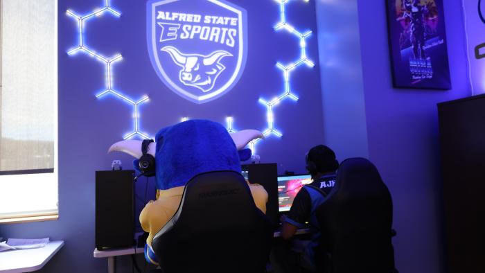 Big Blue tries his hand at E-Sports