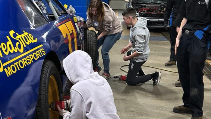 Students visit Wellsville Campus