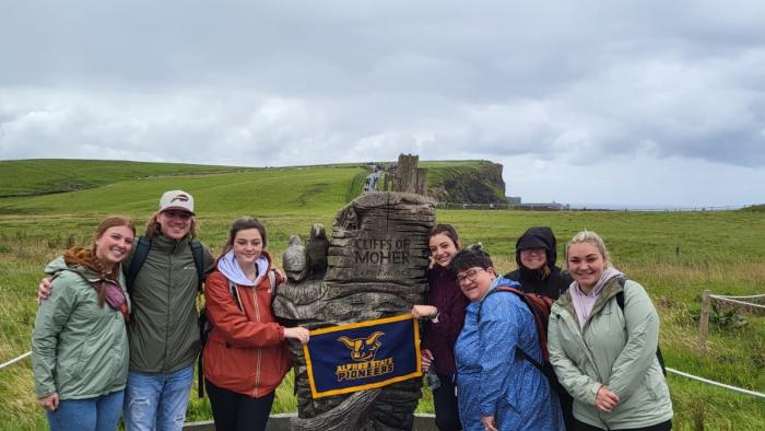 Nursing students in Ireland
