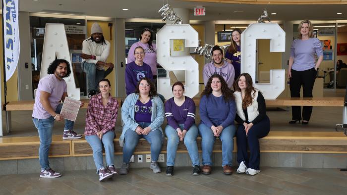 Purple is the official color for International Women's Day