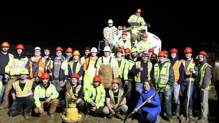 Heavy Equipment Operations students are put to the test.