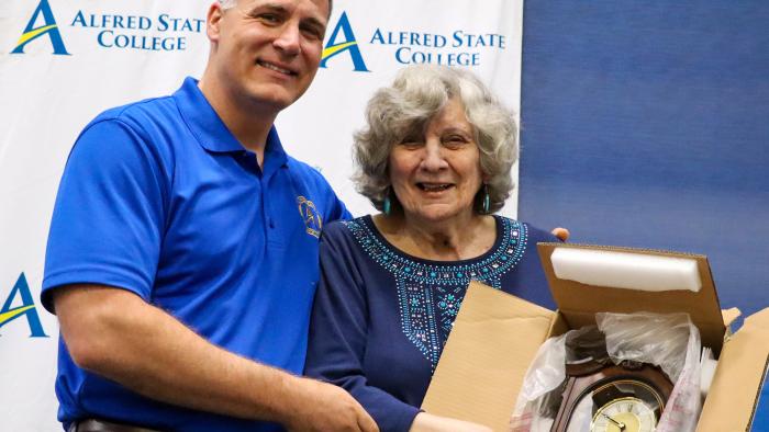 President Mauro and Dr. Aniko Constantine