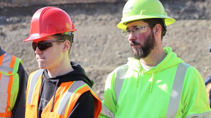 Heavy Equipment Operations student Will Banner